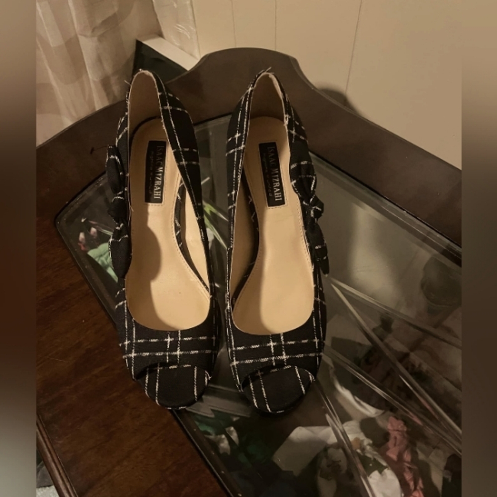 Isaac Mizrahi Plaid Serena Stiletto Heel